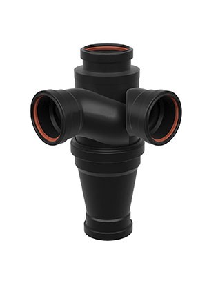 漩流直角四通（三代）