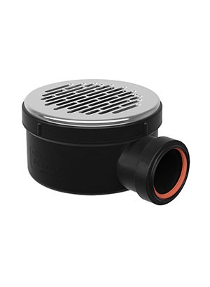 单通道侧排八公分圆形地漏